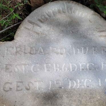 DURRHEIM Frida? 1900-1900