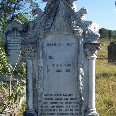 GURR Wilhelm 1859-1937