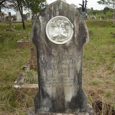 GOETSCH Laura Gertrud 1907-1913