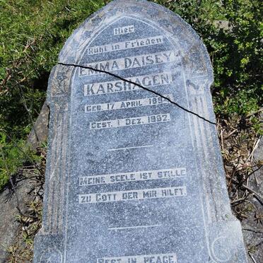 KARSHAGEN Emma Daisy 1884-1952