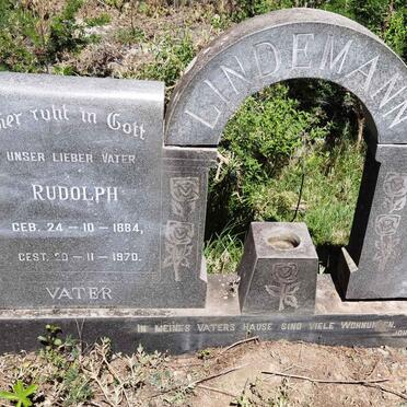 LINDEMANN Rudolph 1884-1970 &amp; Hulda Rebekka GOETSCH 1887-1965