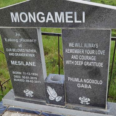 MOGAMELI Mesilane 1924-2019