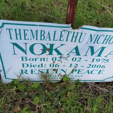 NOKAMA Thembalethu Nicholas 1975-2006