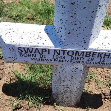 NTOMBEKHAYA Swapi 1943-2020
