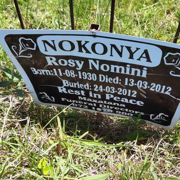 NOKONYA Rosy Nomini 1930-2012