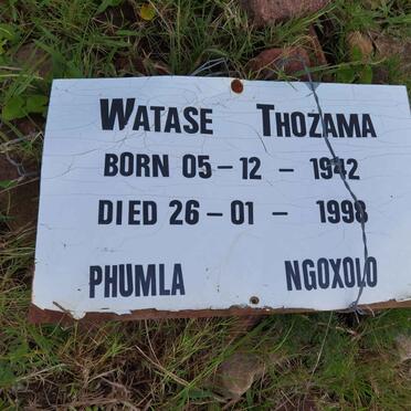 THOZAMA Watase 1942-1998