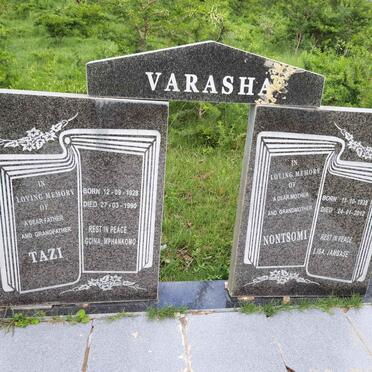 VARASHA Tazi 1928-1990 &amp; Nontsomi 1938-2012