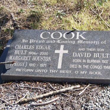 COOK Charles Edgar Bult 1904-2000 &amp; Margaret Houston 1910-1971 :: COOK David Bult 1937-1966