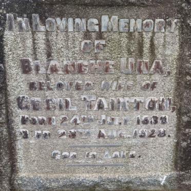 TAINTON Blanche Una 1880-1928