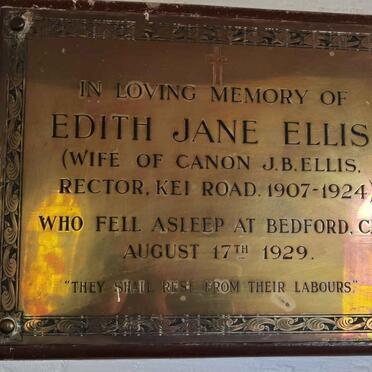 ELLIS Edith Jane -1929