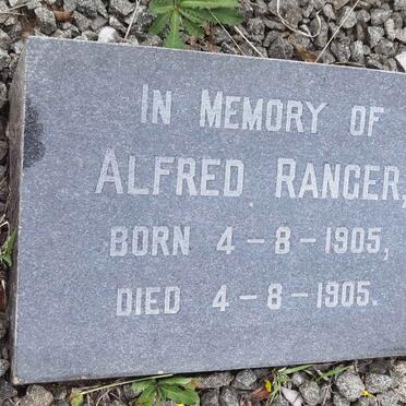 RANGER Gray Victor -1901 :: RANGER Harold -1911 :: RANGER Alfred 1905-1905