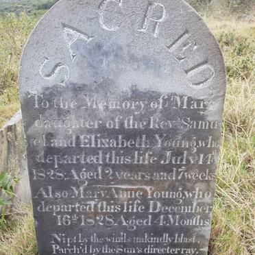 YOUNG Mary -1828 :: YOUNG Mary Anne -1828