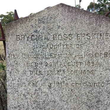 ERSKINE Brycina Ross 1894-1895