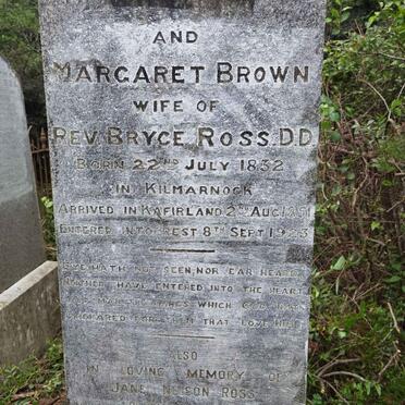ROSS Margaret nee BROWN 1832-1923 :: ROSS Jane Nelson