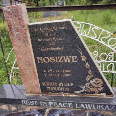 MGCUWA Nosizwe 1940-2003