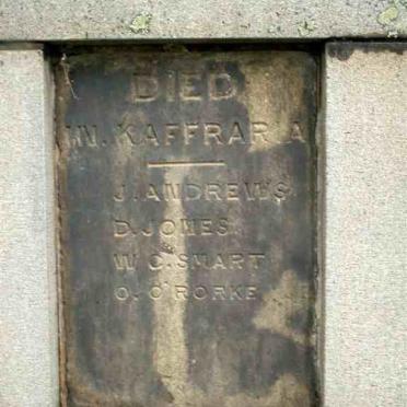 2. 17 TH COMPANY  R.S.M. TOMB - KAFFRARIA