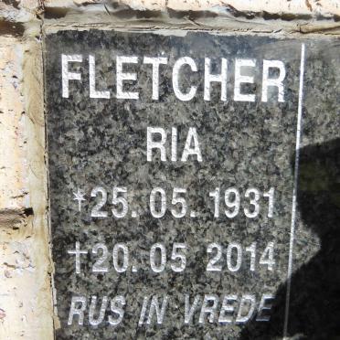 FLETCHER Ria 1931-2014