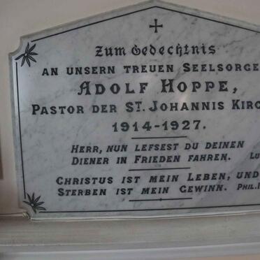 HOPPE Adolf