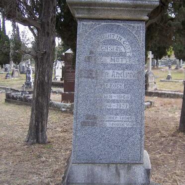 ANDREKA Auguste nee KOCH 1864-1937