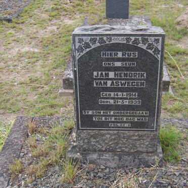 ASWEGEN Jan Hendrik, van 1914-1939