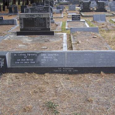 BIRKHOLTZ Carl Franz 18?5-19?? &amp; Edna Dorothea 1906-19?5