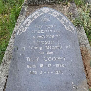 COOPER Tilly 1886-1971