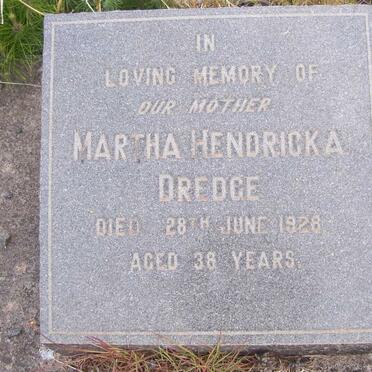DREDGE Martha Hendricka -1928