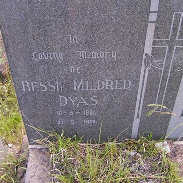 DYAS Bessie Mildred 1891-1960