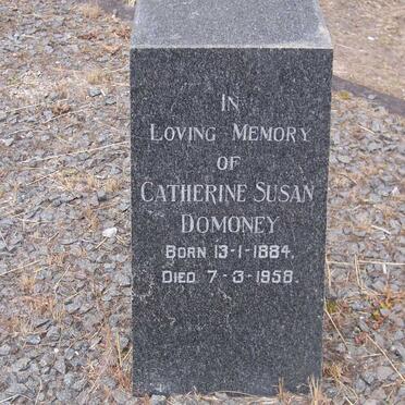 DOMONEY Catherine Susan 1884-1958