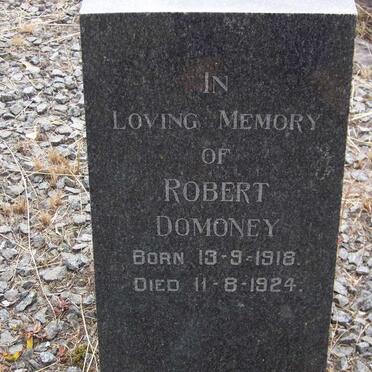 DOMONEY Robert 1918-1924