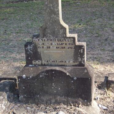 EGELHOF Christina 1826-1890