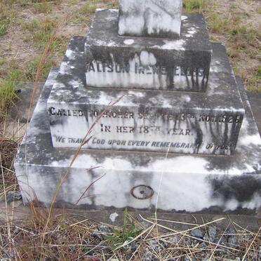 ELLIS Alison Irene -1926 