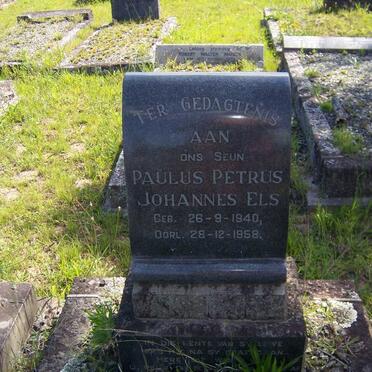 ELS Paulus Petrus Johannes 1940-1958