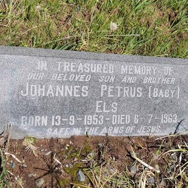 ELS Johannes Petrus 1953-1963