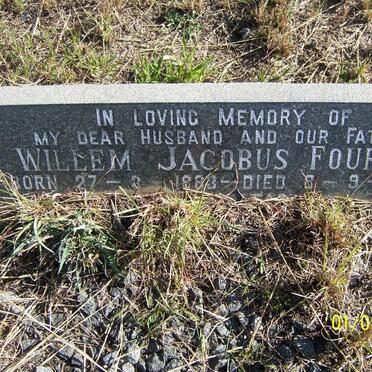 FOURIE Willem Jacobus 1883-1967