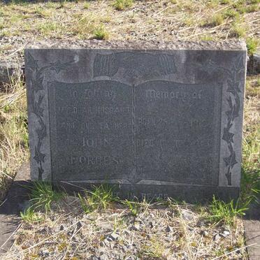 FORBES John 1913-1954