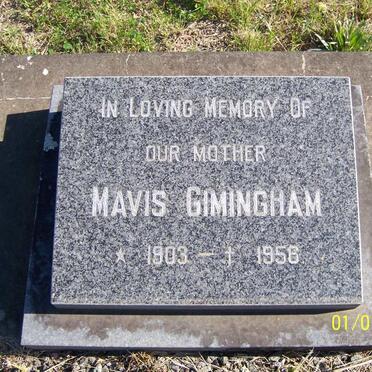 GIMINGHAM Mavis 1903-1956