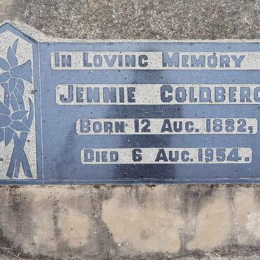 GOLDBERG Jennie 1882-1954
