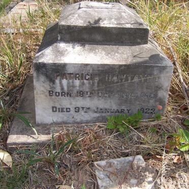 HAWTAYNE Patricia 1921-1922