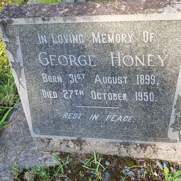 HONEY George 1899-1950