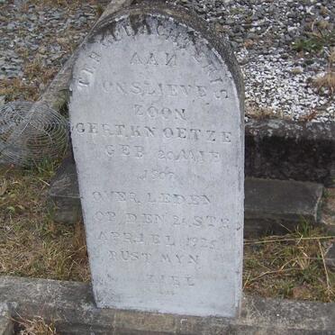 KNOETZE Gert 1907-1925