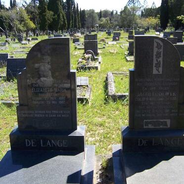 LANGE Jacob Lodewyk, de 1880-1958 &amp; Elizabeth Maria BOTHA 1890-1962