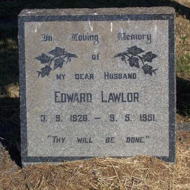 LAWLOR Edward 1926-1951
