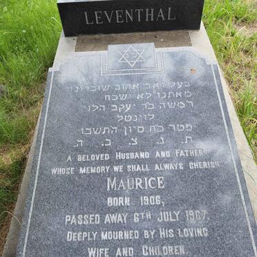 LEVENTHAL Maurice 1906-1967