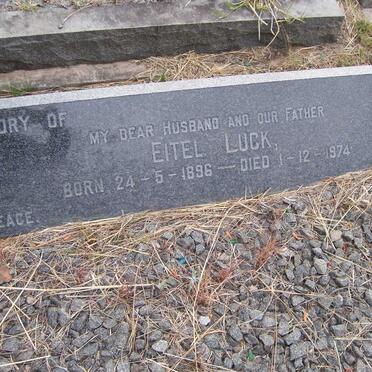 LUCK Eitel 1896-1974 &amp; Louisa 1903-1975