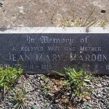 MARDON Jean Mary 1919-1965