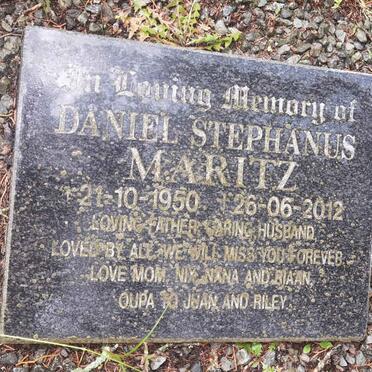 MARITZ Daniel Stephanus 1950-2012