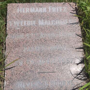 MALCOMESS Hermann Fritz Tweedie 1898-1957