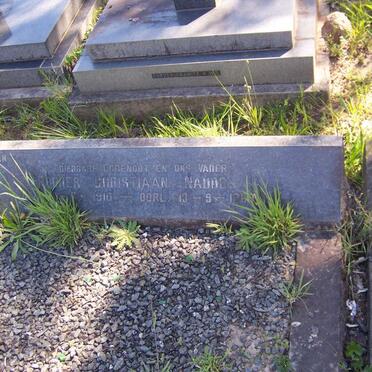 NAUDE Reinier Christiaan 1910-1968