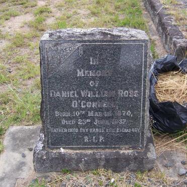 O'CONNELL Daniel William Ross 1870-1937